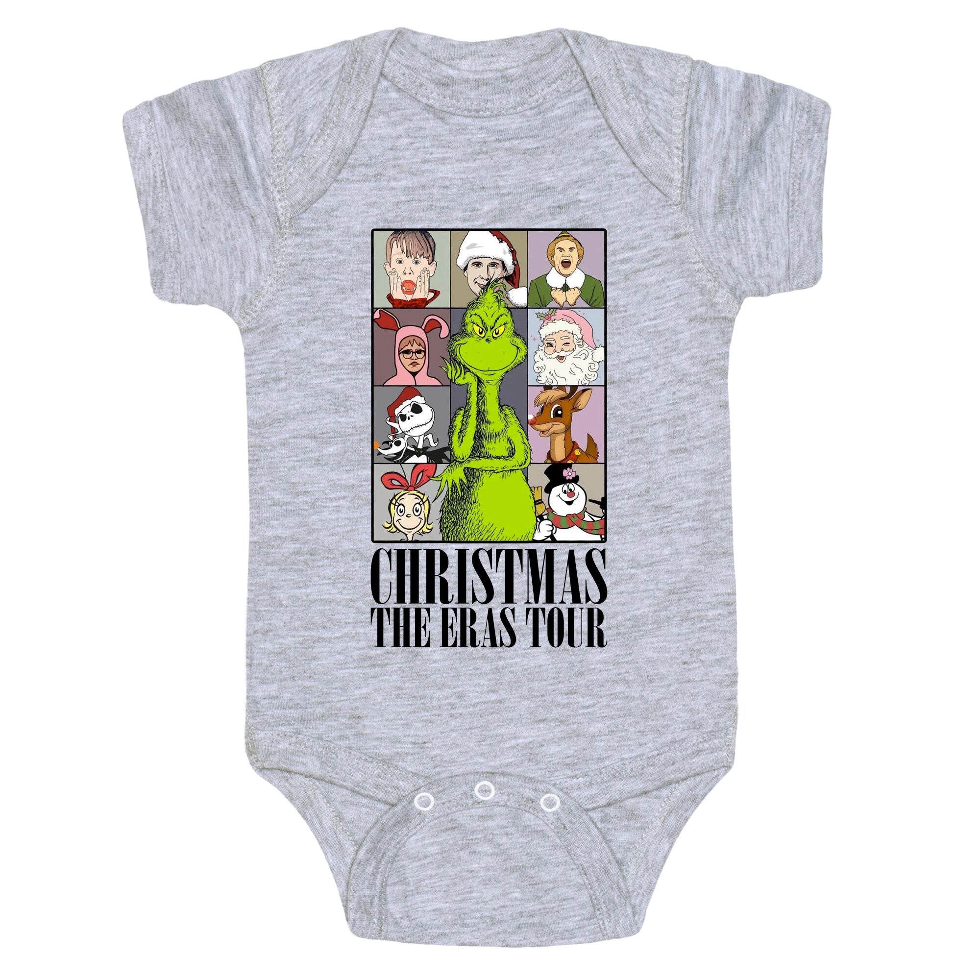 Christmas Eras Tour Baby One-Piece