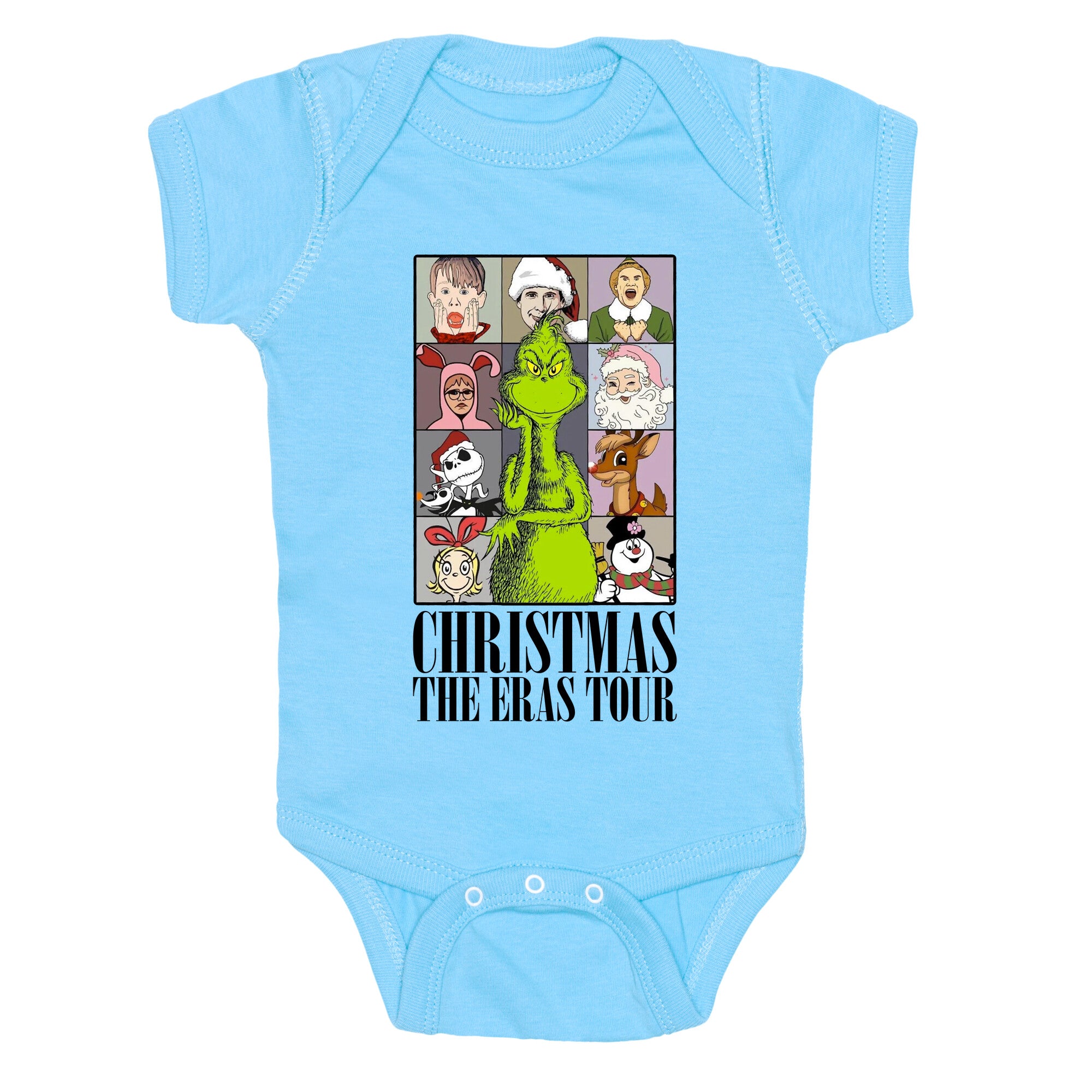 Christmas Eras Tour Baby One-Piece