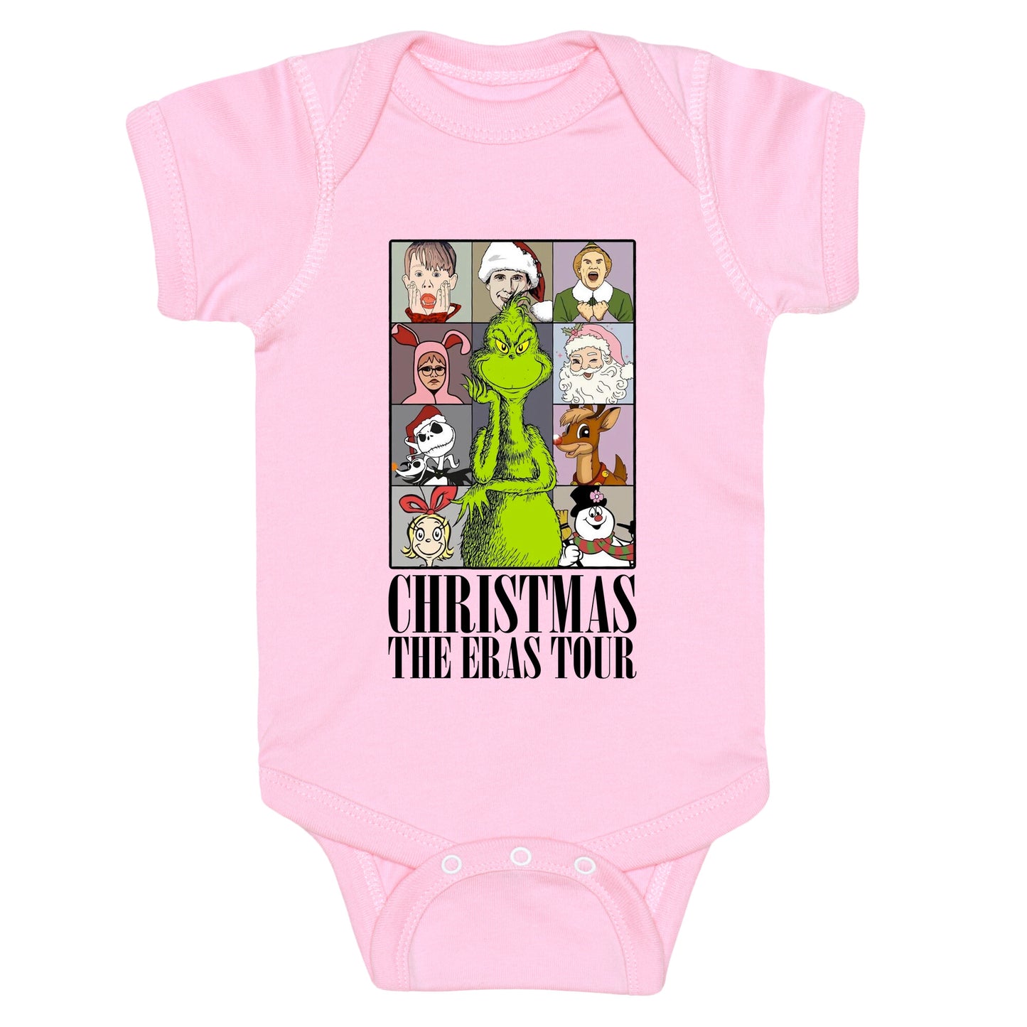 Christmas Eras Tour Baby One-Piece