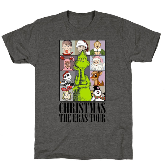 Christmas Eras Tour Unisex Triblend Tee