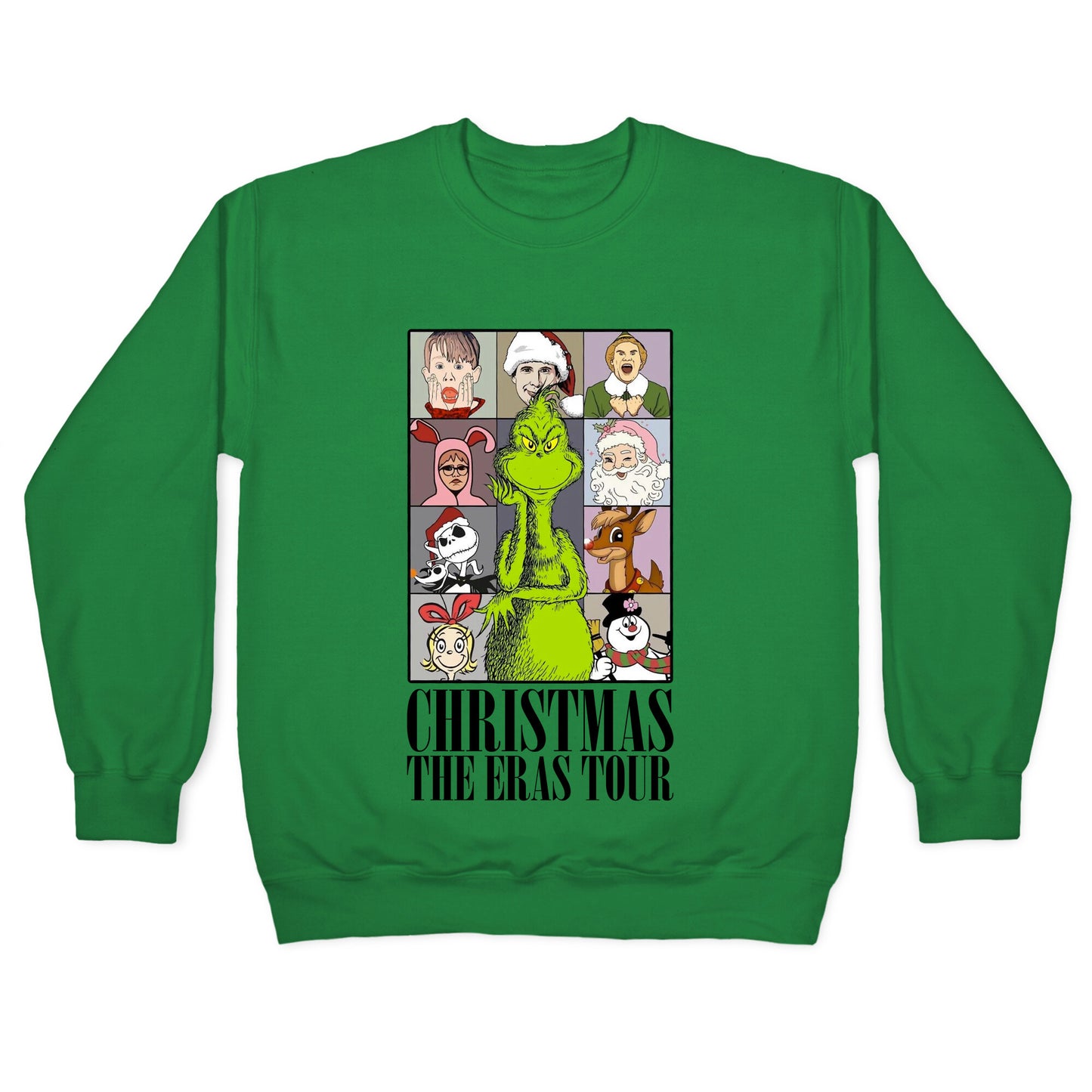 Christmas Eras Tour Crewneck Sweatshirt