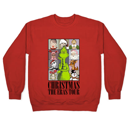 Christmas Eras Tour Crewneck Sweatshirt