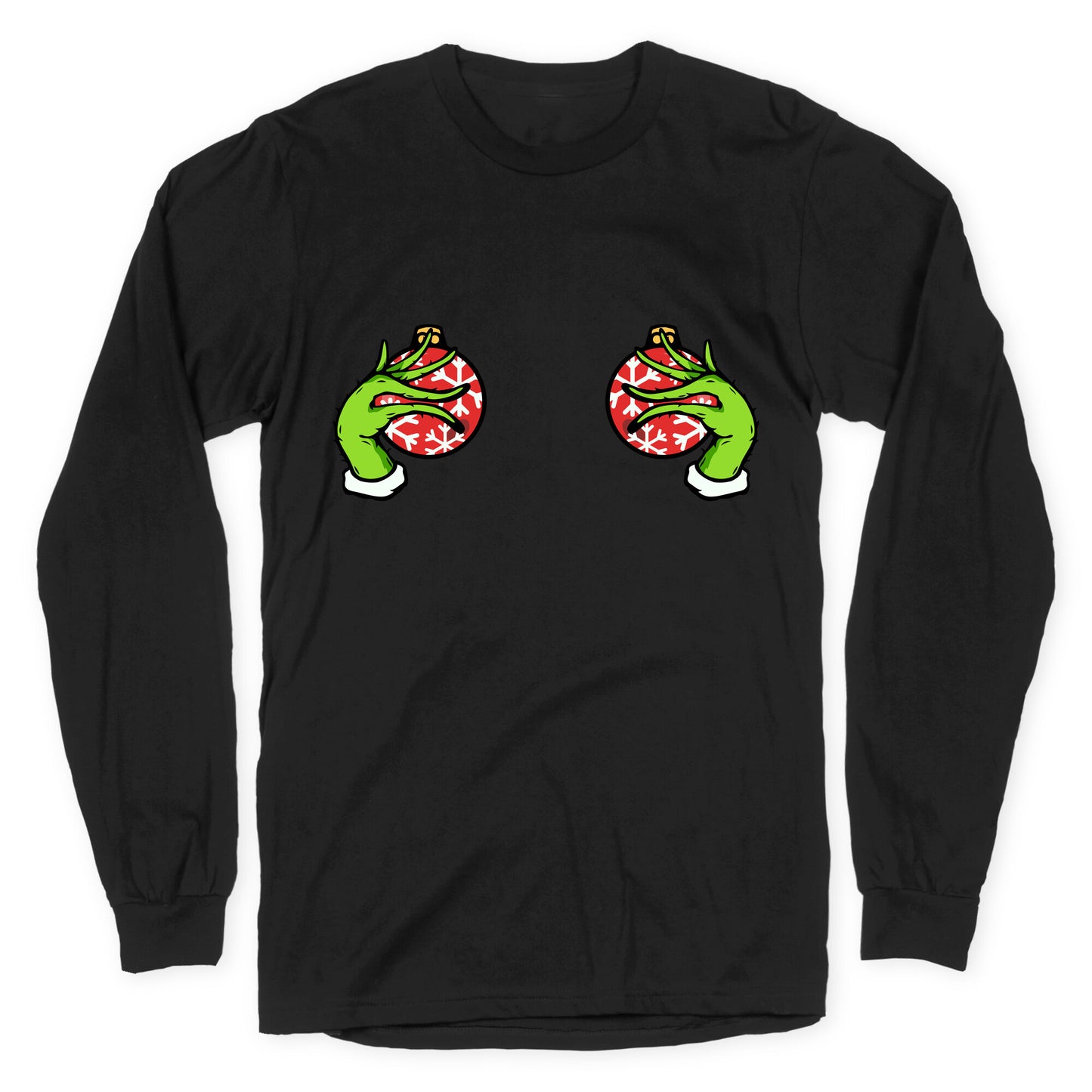 Christmas Boobie Shirt Longsleeve Tee
