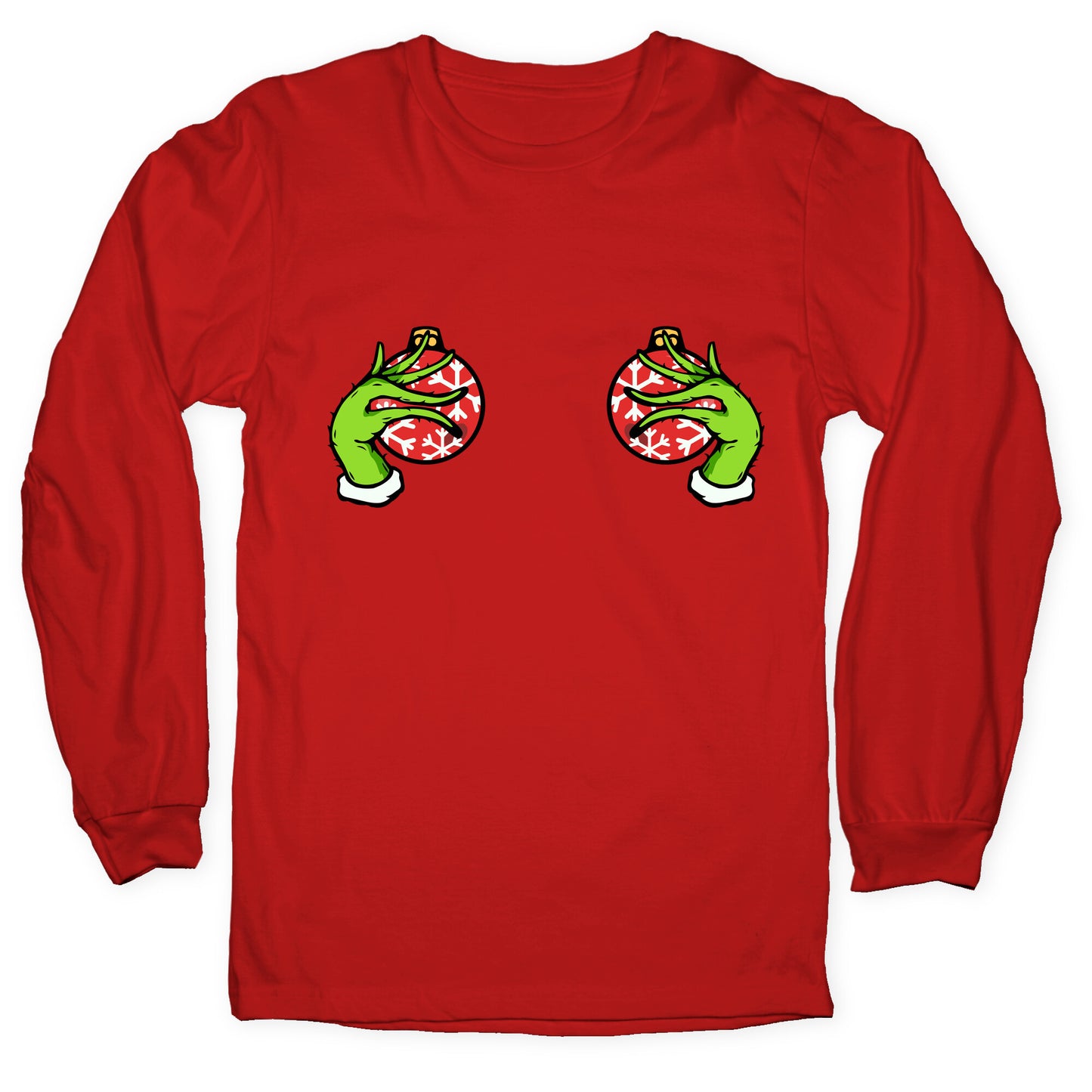 Christmas Boobie Shirt Longsleeve Tee