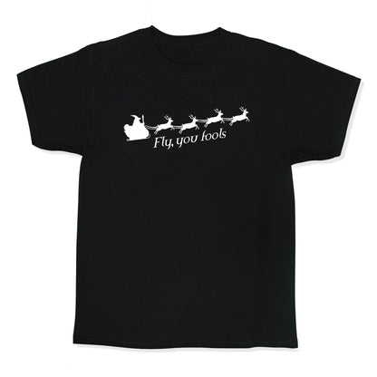 Fly You Fools Christmas Kids Tee