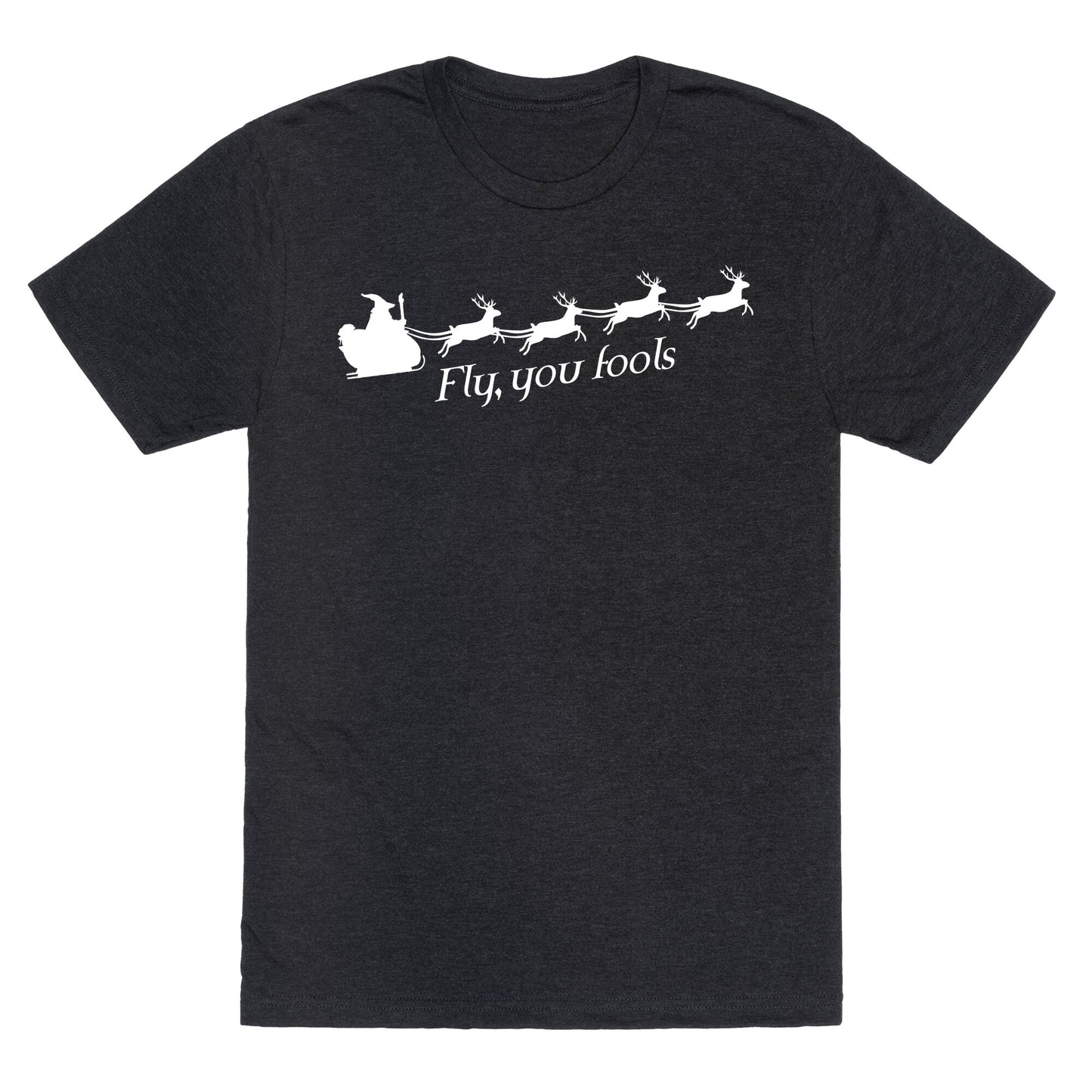 Fly You Fools Christmas Unisex Triblend Tee