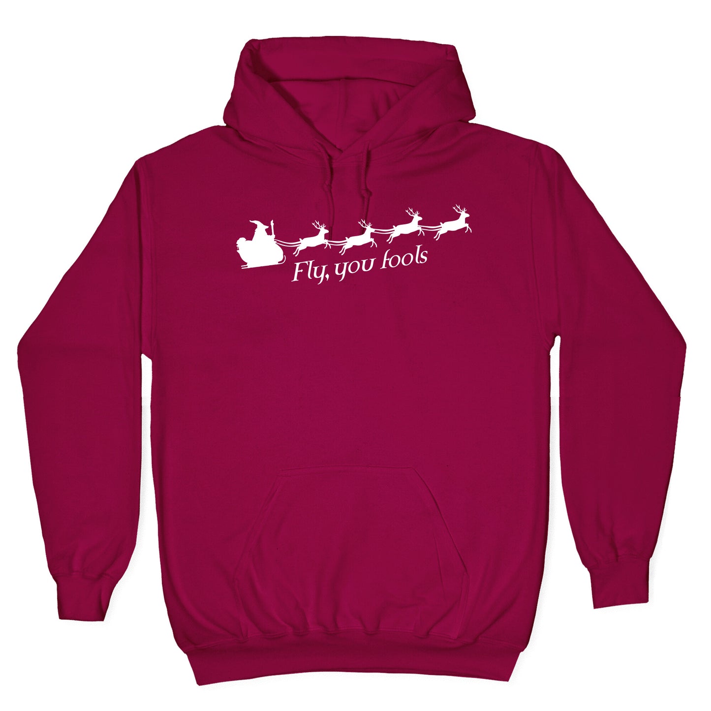 Fly You Fools Christmas Hoodie