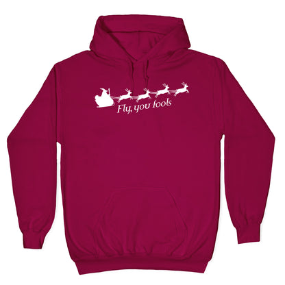 Fly You Fools Christmas Hoodie