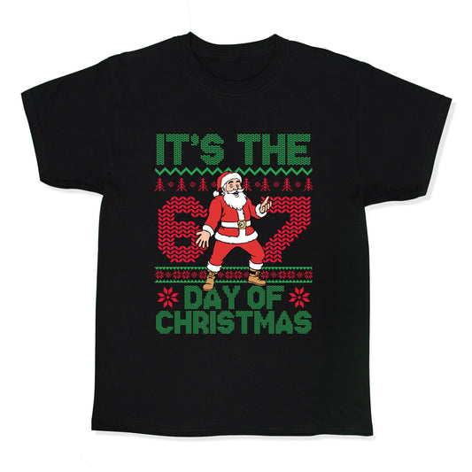 Santa Six Seven Kids Tee