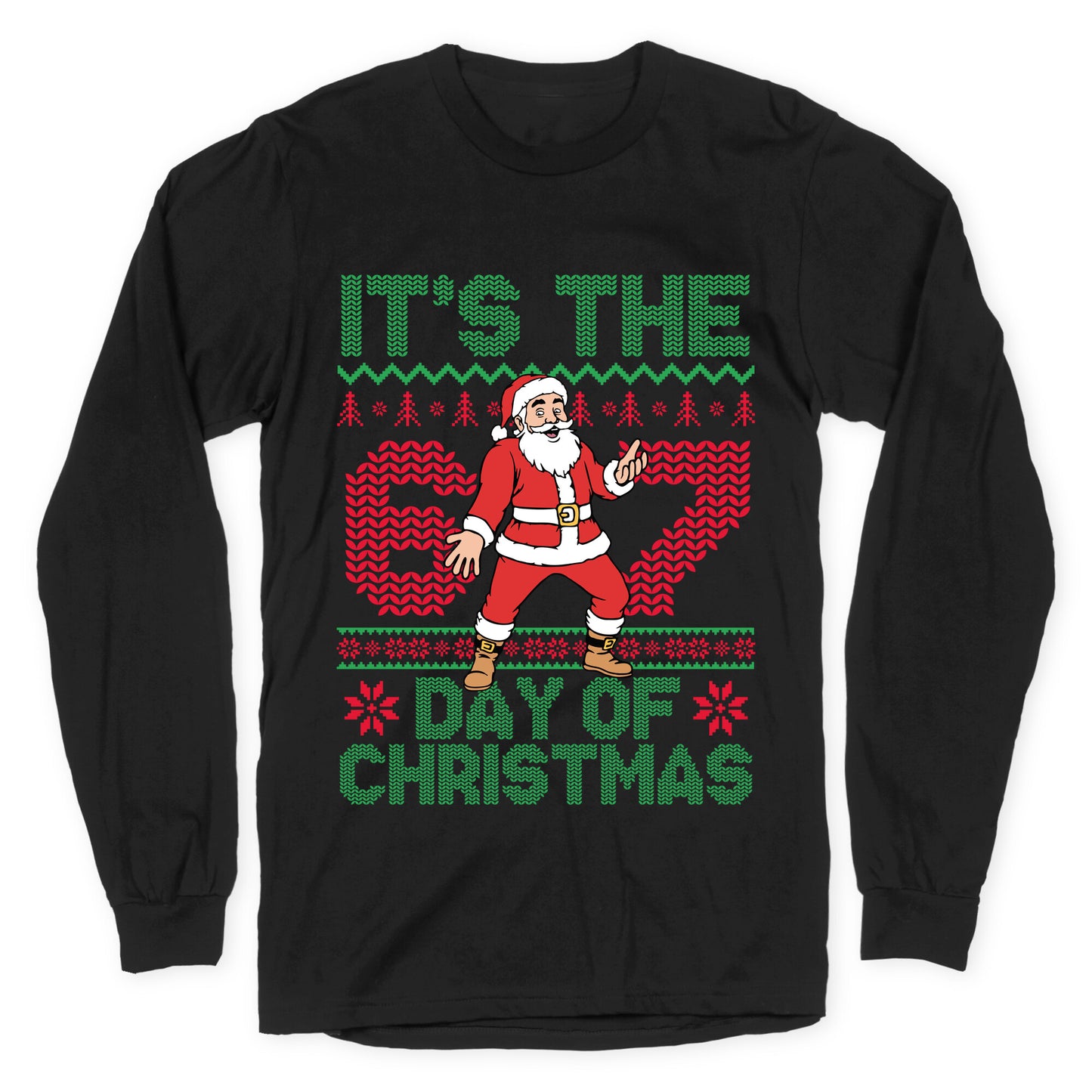 Santa Six Seven Longsleeve Tee