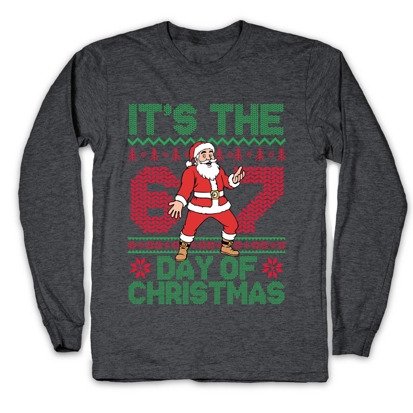 Santa Six Seven Longsleeve Tee