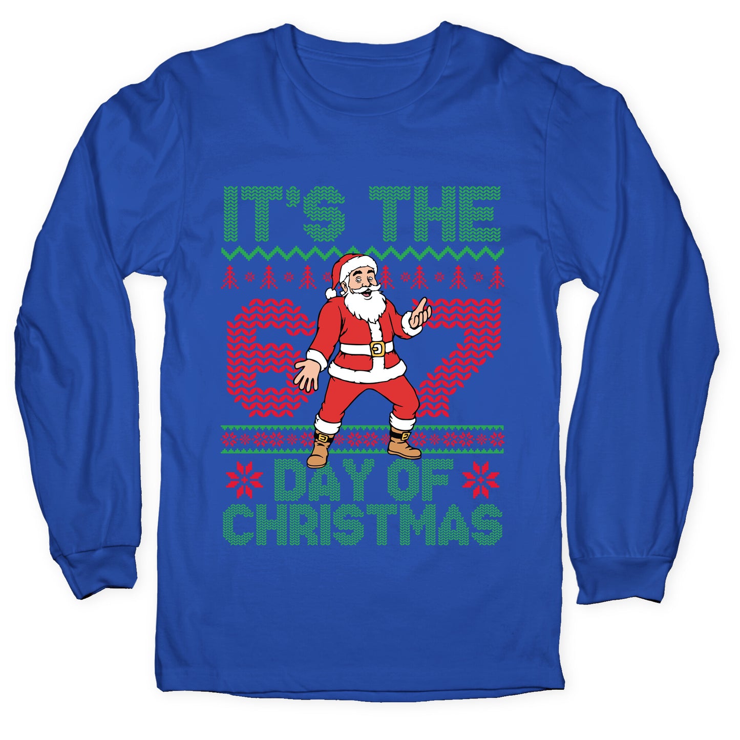 Santa Six Seven Longsleeve Tee