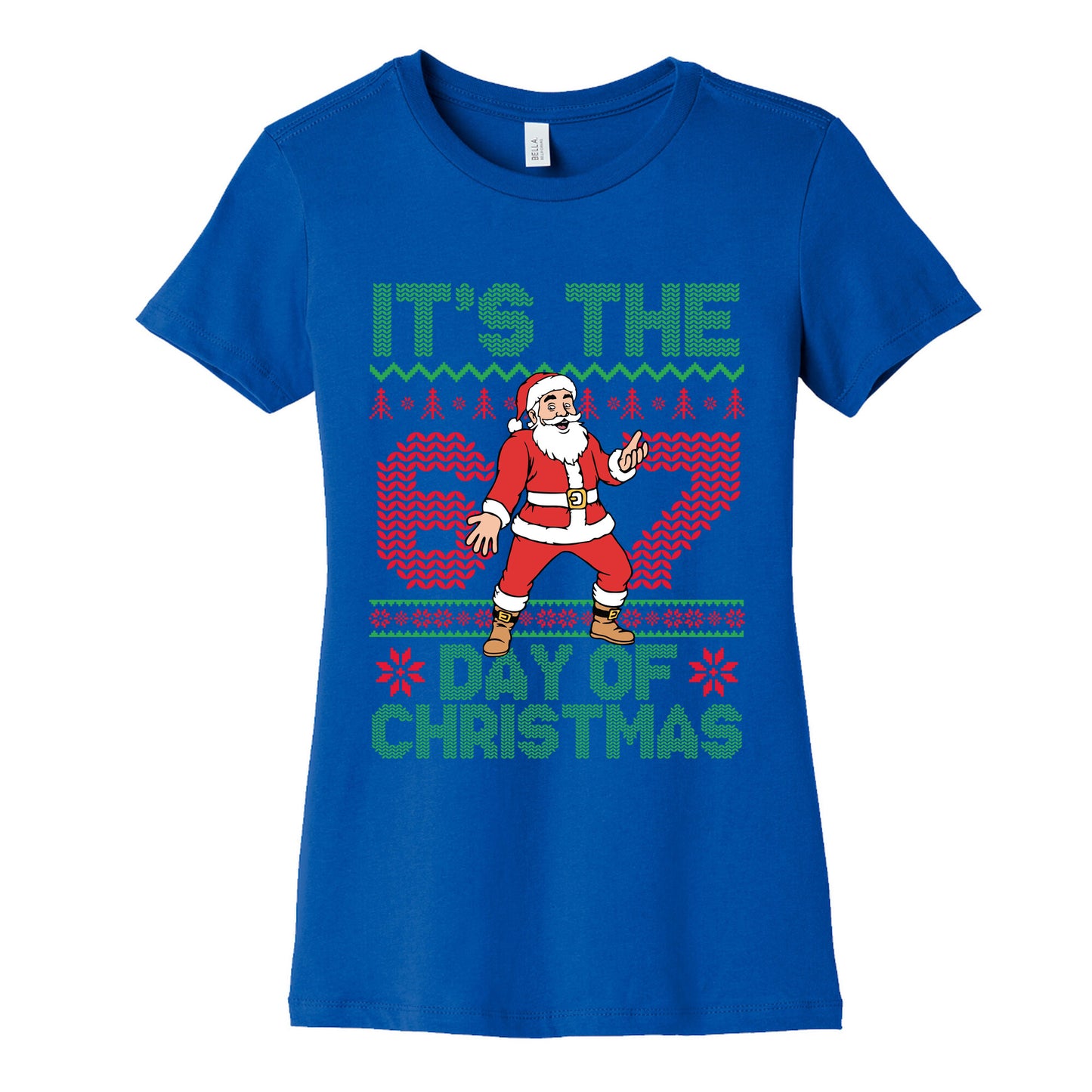 Santa Six Seven Womens Cotton Tee