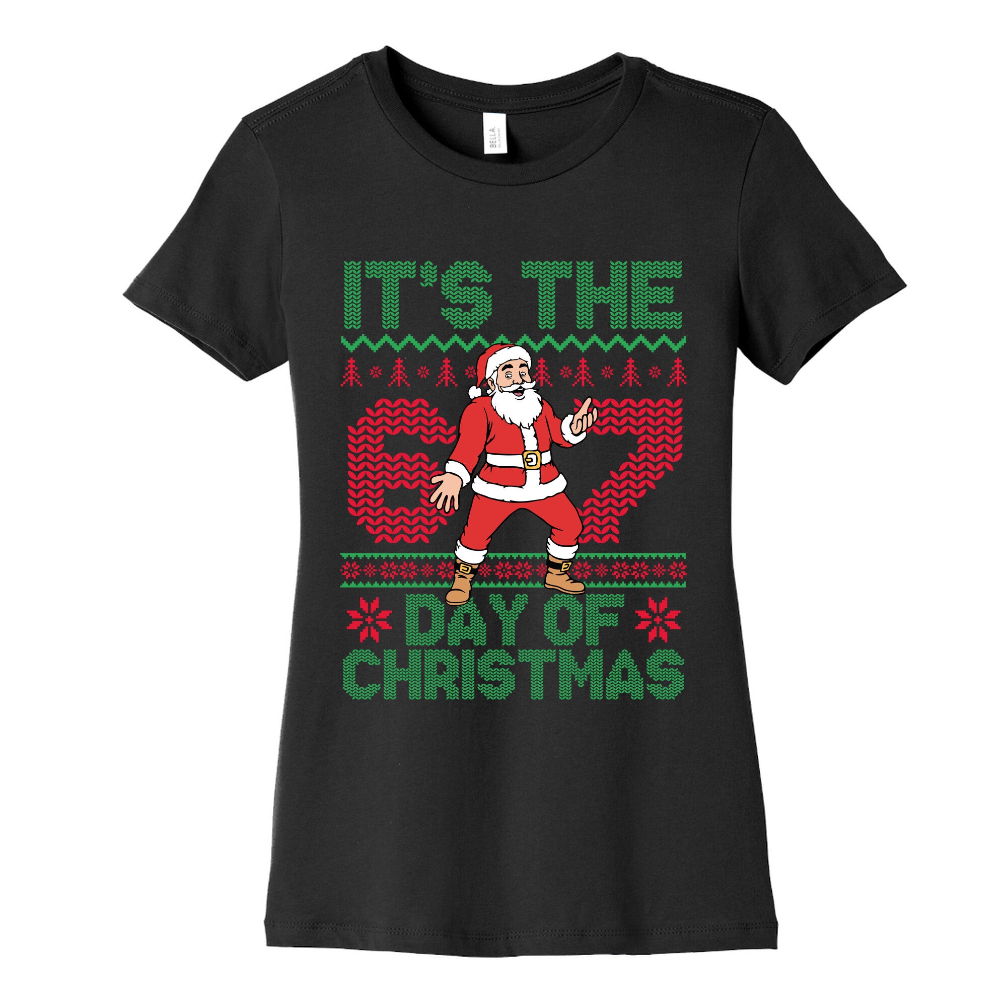 Santa Six Seven Womens Cotton Tee