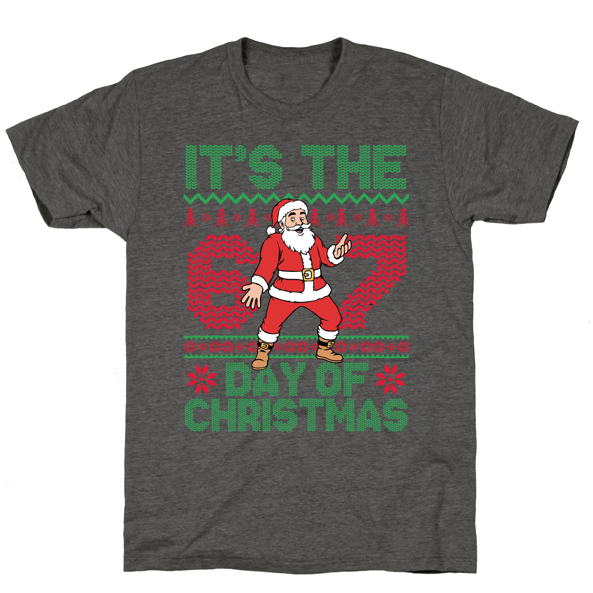 Santa Six Seven Unisex Triblend Tee