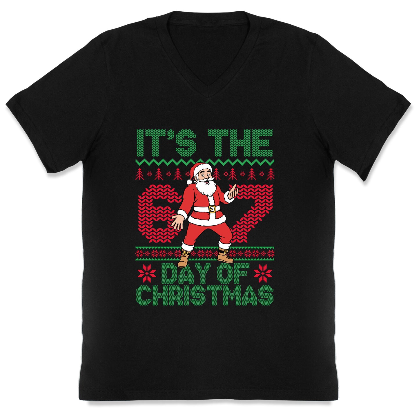 Santa Six Seven V-Neck