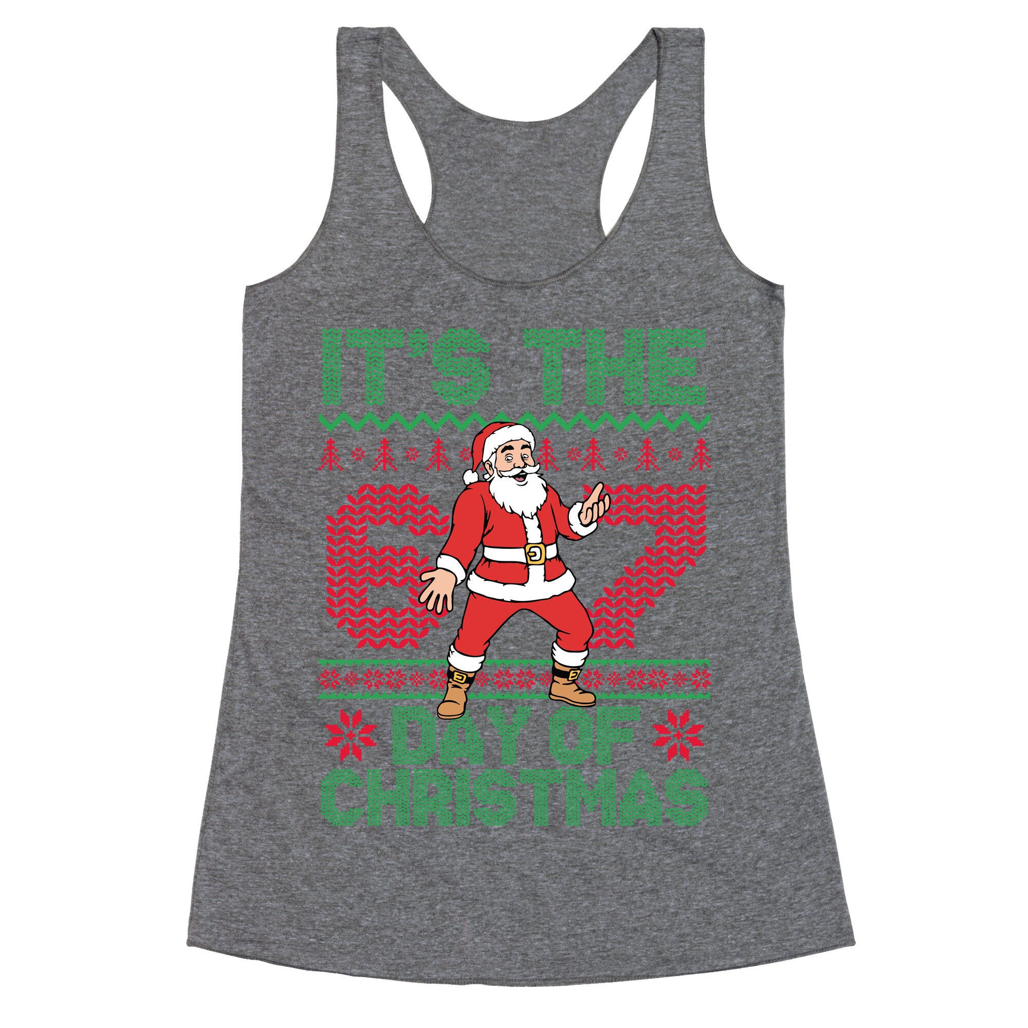 Santa Six Seven Racerback Tank