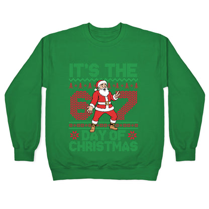 Santa Six Seven Crewneck Sweatshirt