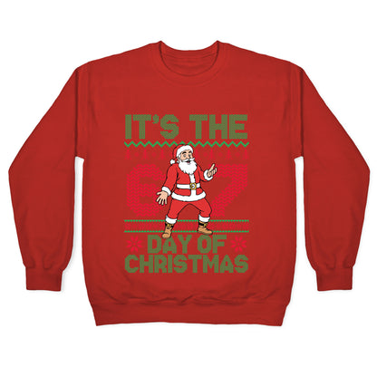 Santa Six Seven Crewneck Sweatshirt