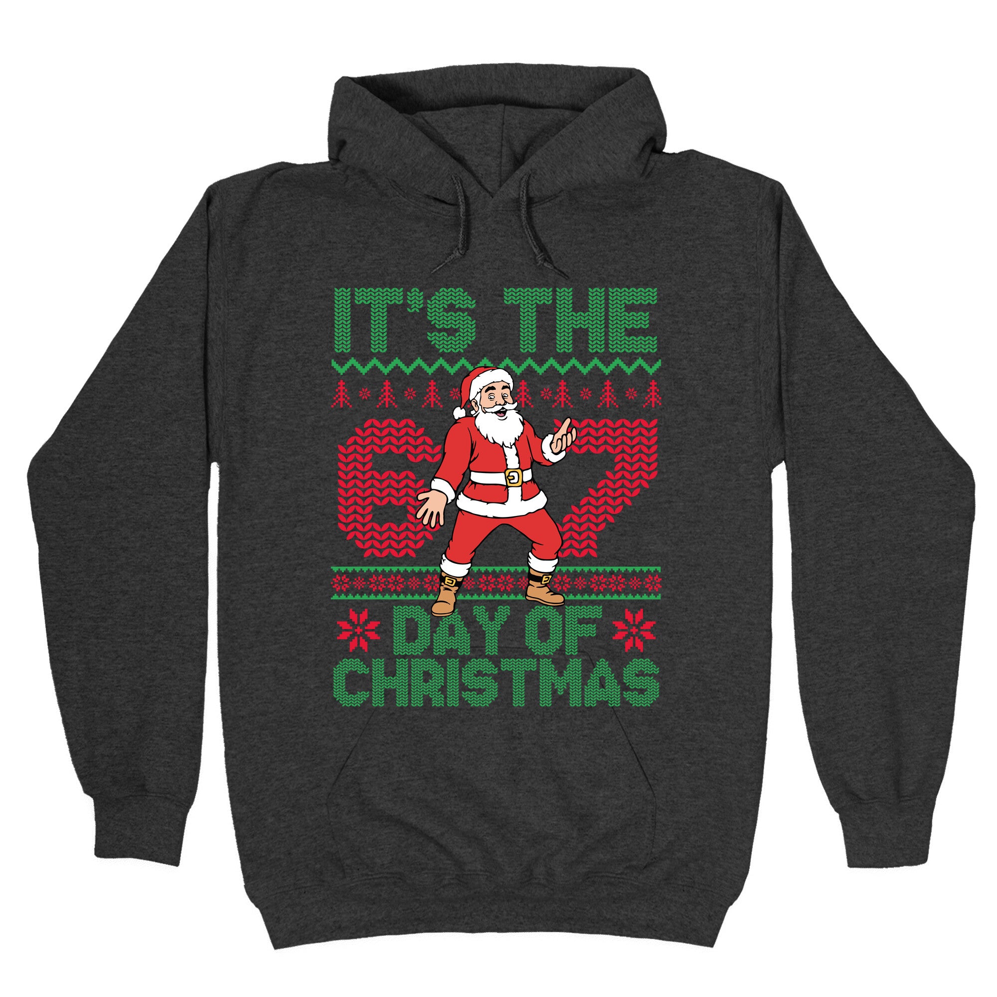 Santa Six Seven Hoodie