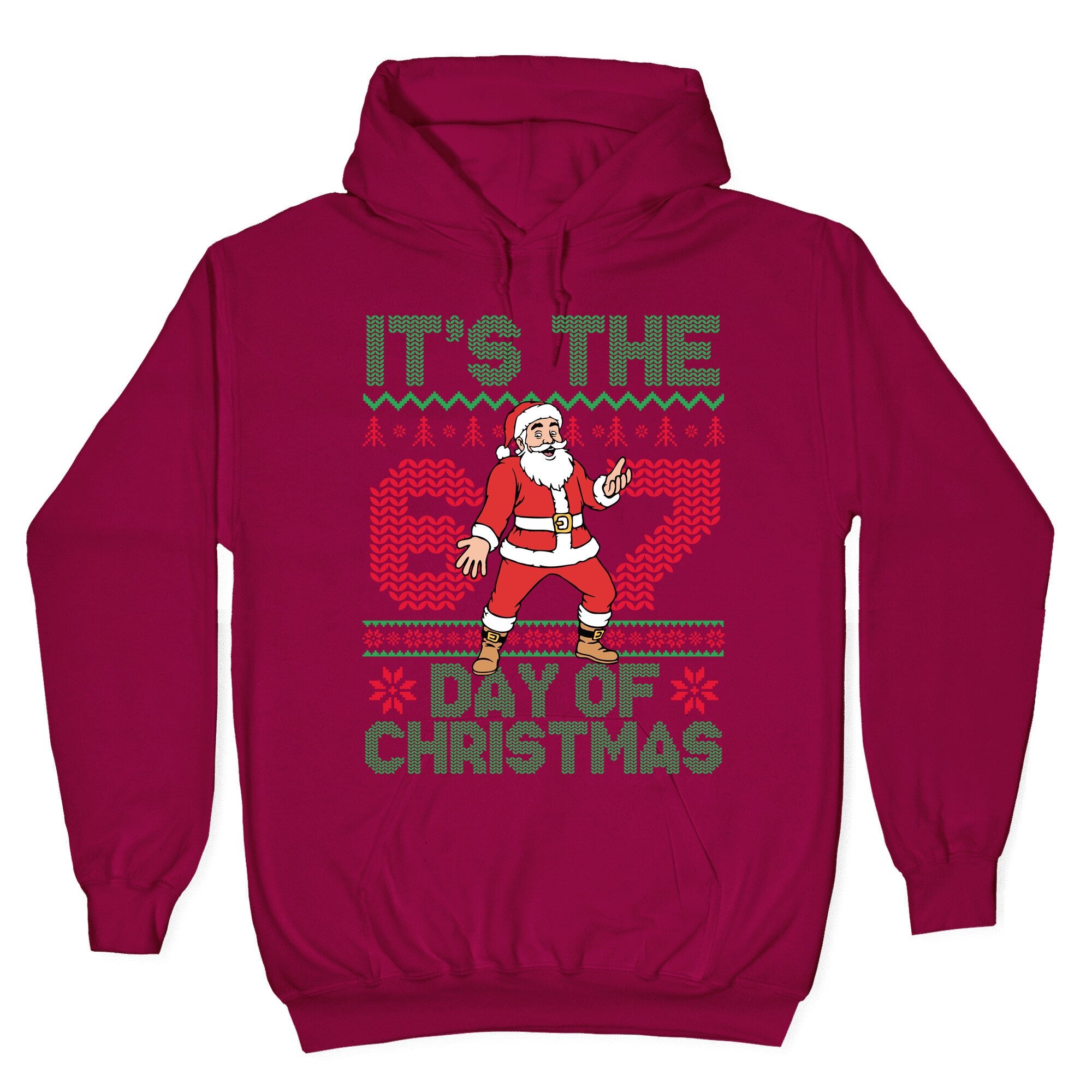 Santa Six Seven Hoodie