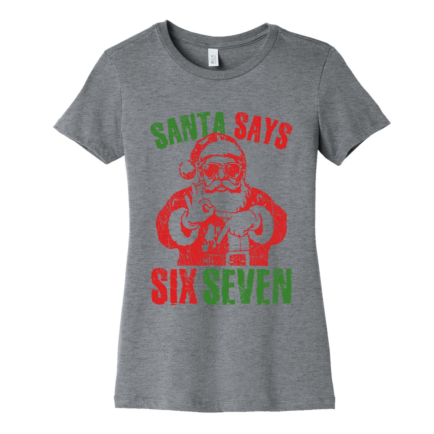 Santa Says 67 Womens Cotton Tee