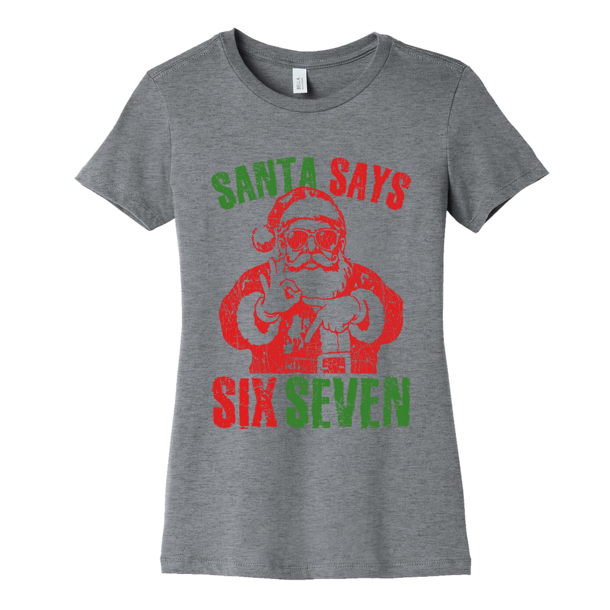 Santa Says 67 Womens Cotton Tee