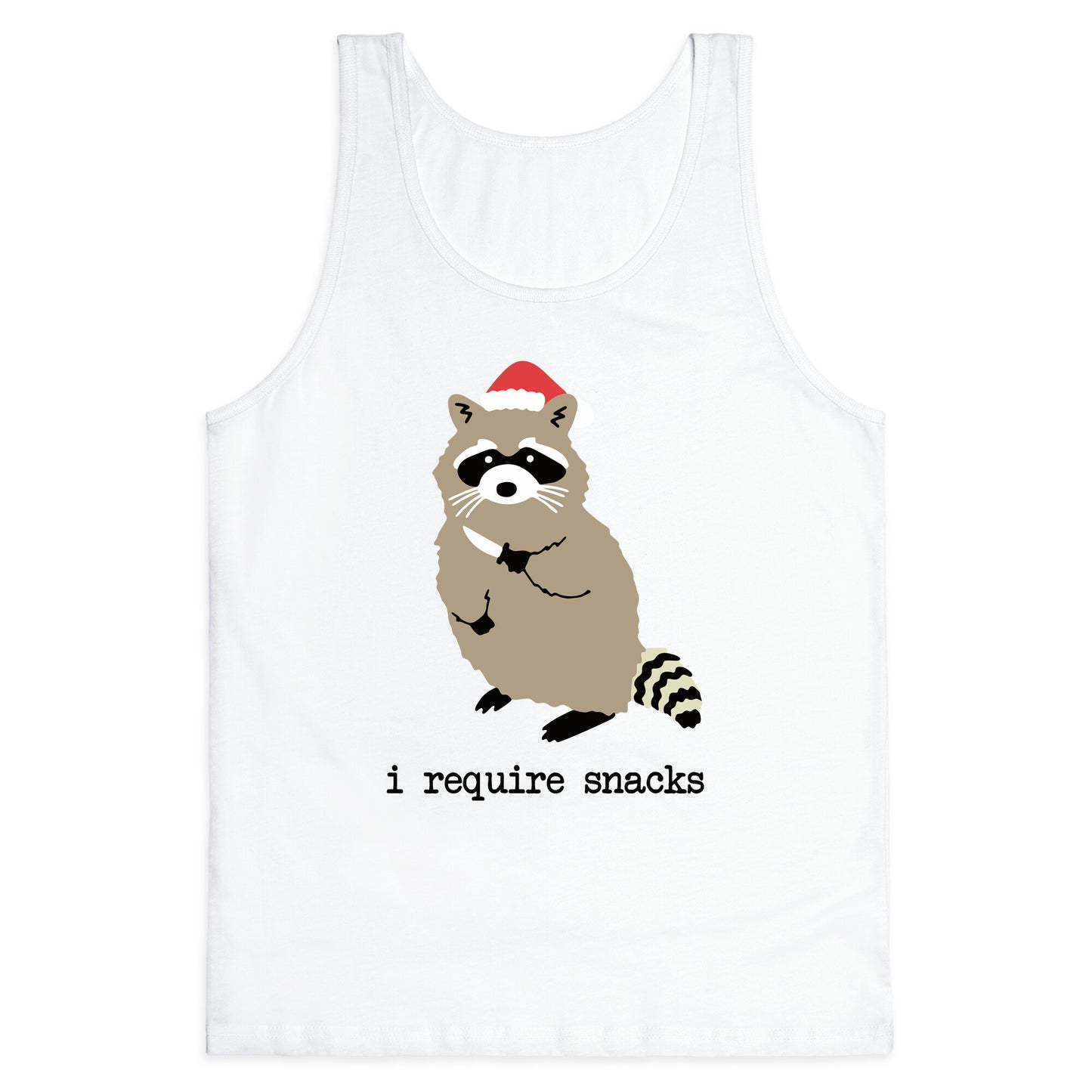 I Require Snacks Tank Top