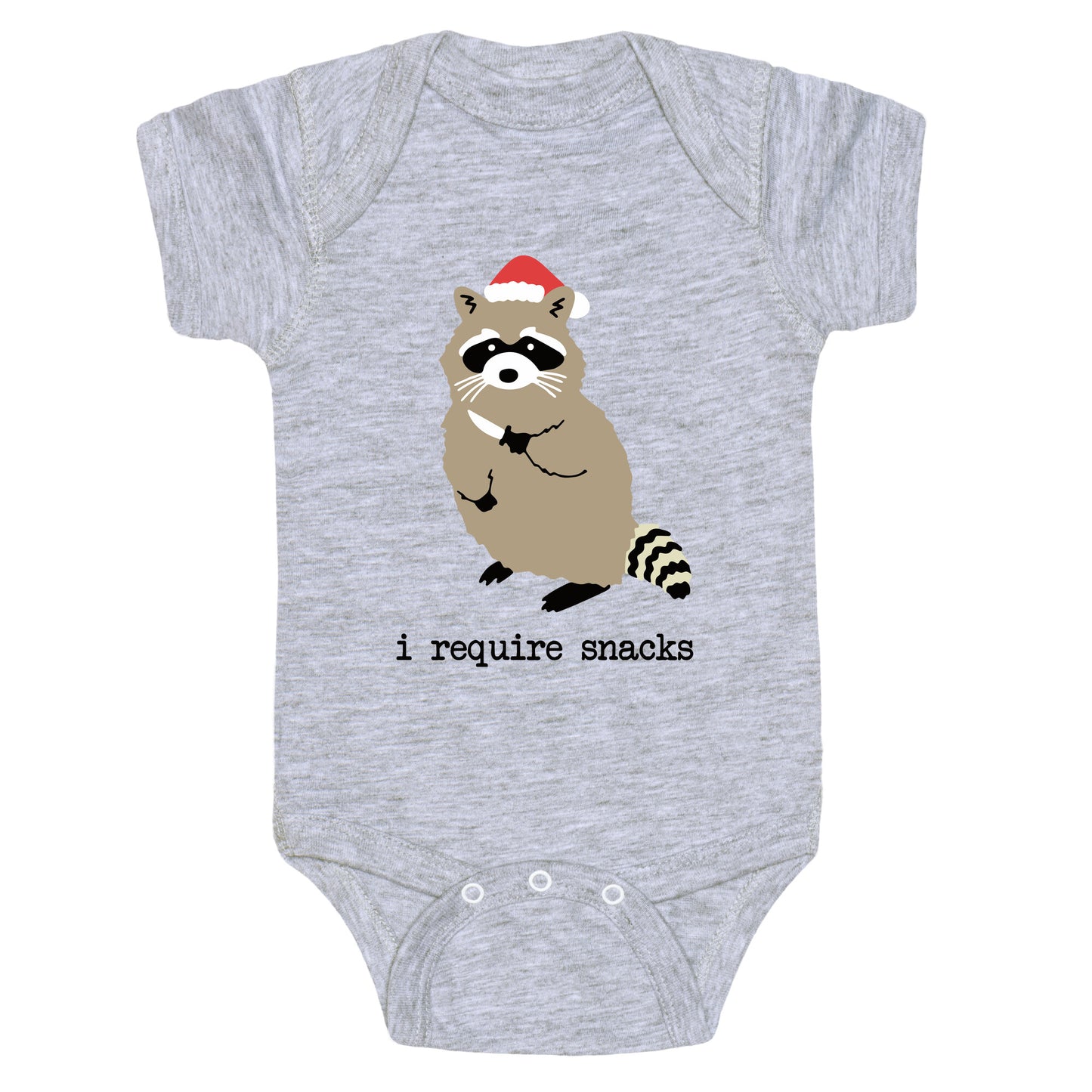 I Require Snacks Baby One-Piece