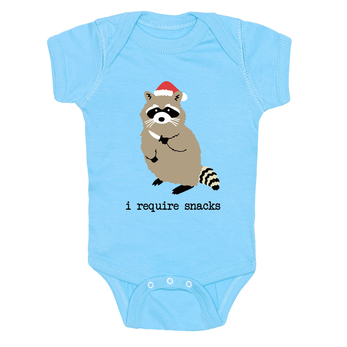 I Require Snacks Baby One-Piece