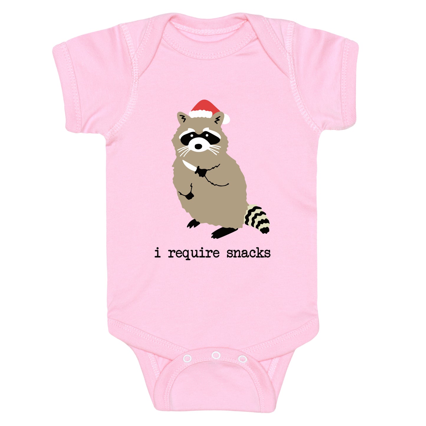 I Require Snacks Baby One-Piece