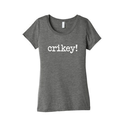 Crikey! Womens Triblend Tee