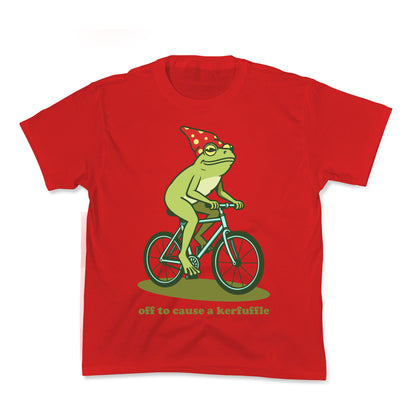 Off to Cause a Kerfuffle Kids Tee