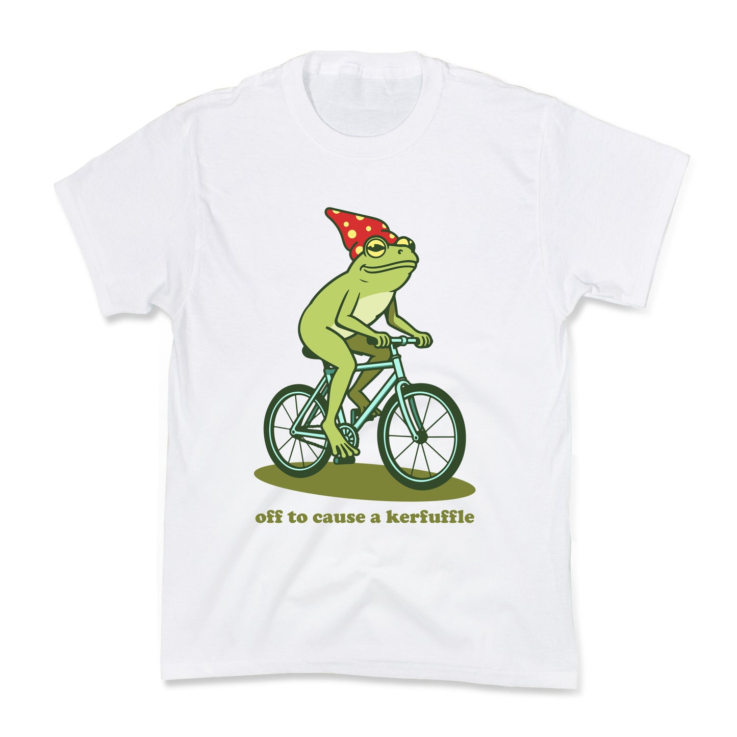 Off to Cause a Kerfuffle Kids Tee