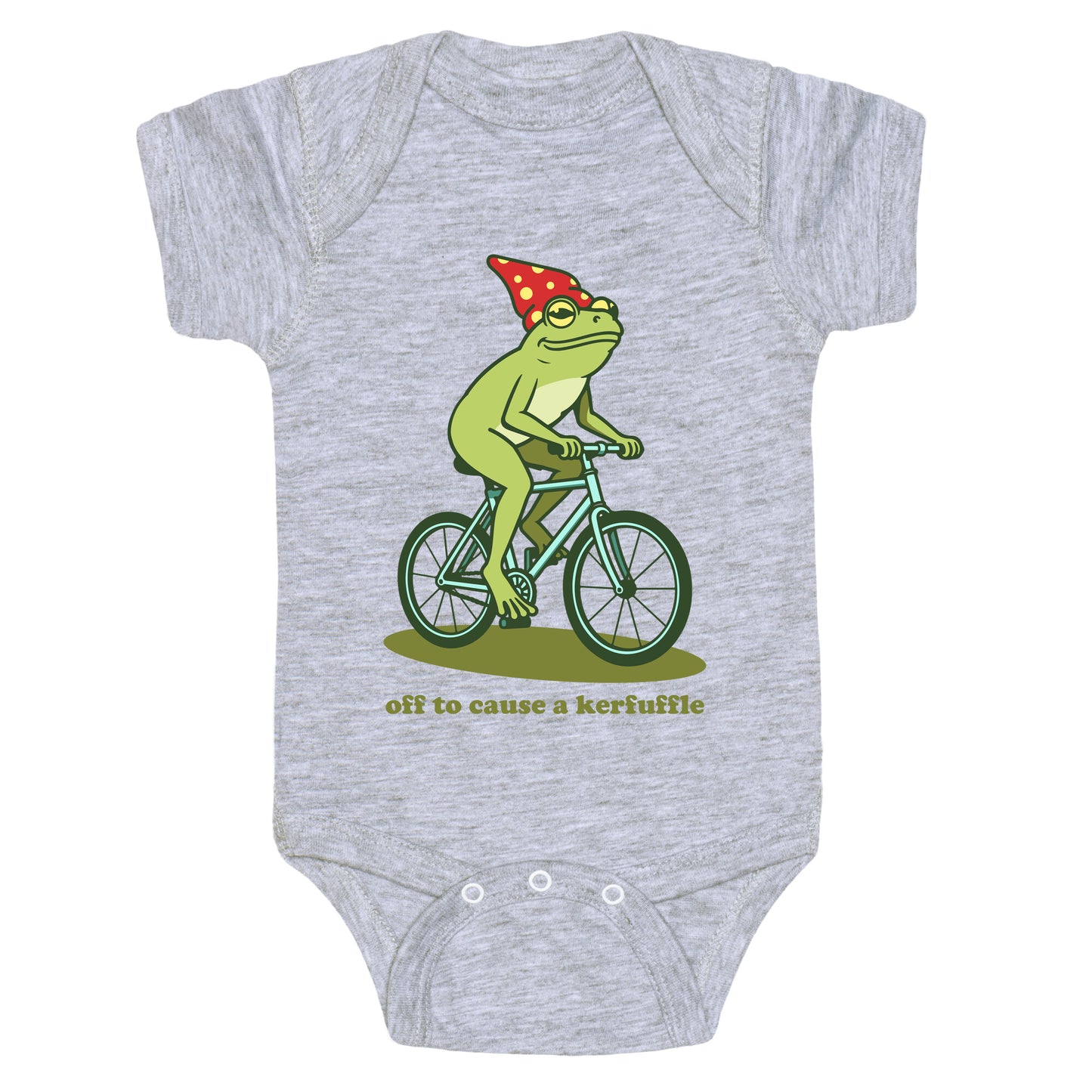 Off to Cause a Kerfuffle Baby One-Piece