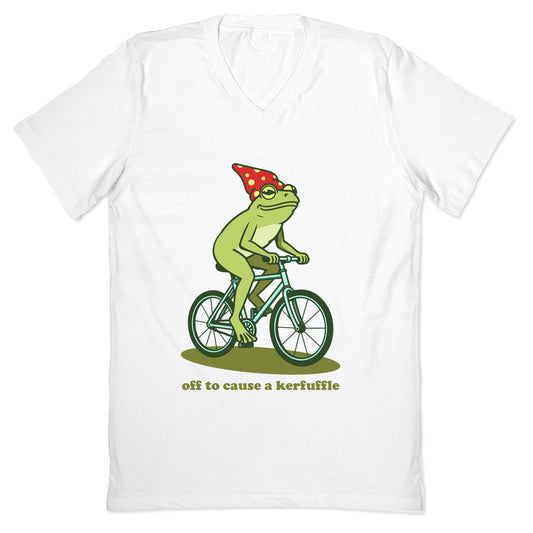 Off to Cause a Kerfuffle V-Neck