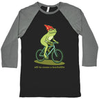 Off to Cause a Kerfuffle Baseball Tee