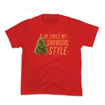He Loves My Showgirl Style, She Loves my Redwood Tree Kids Tee