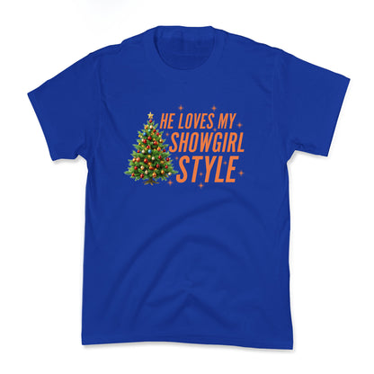 He Loves My Showgirl Style, She Loves my Redwood Tree Kids Tee