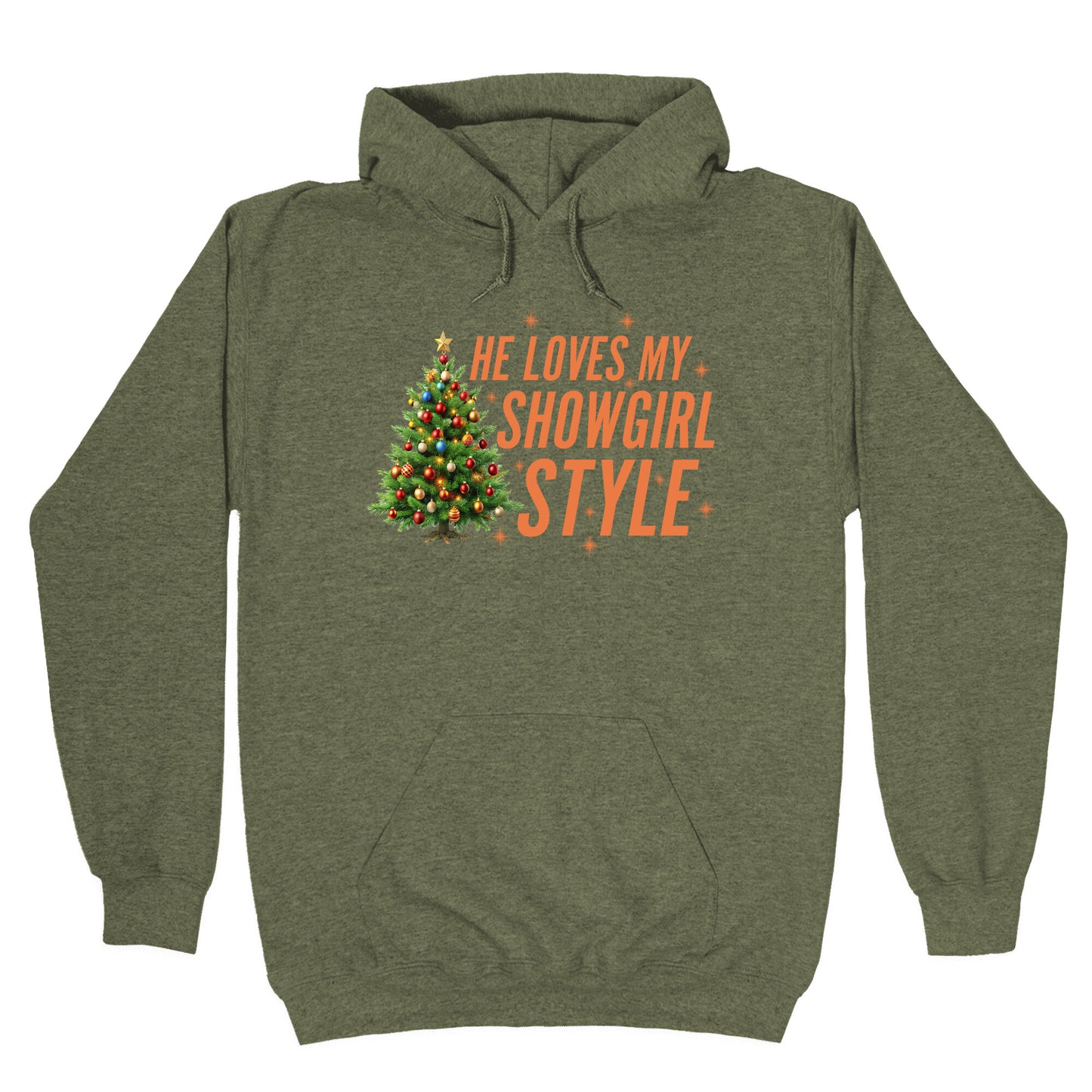 He Loves My Showgirl Style, She Loves my Redwood Tree Hoodie