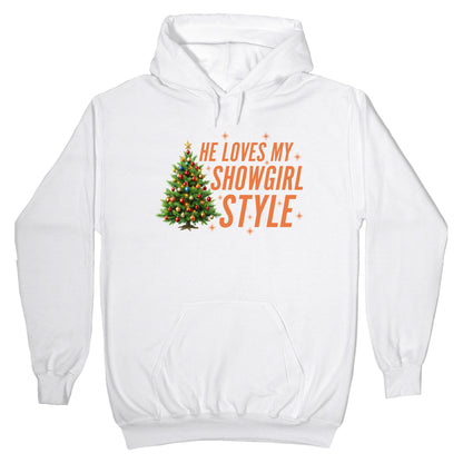 He Loves My Showgirl Style, She Loves my Redwood Tree Hoodie