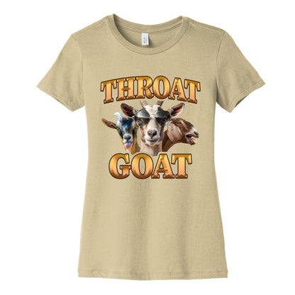 Throat Goat Womens Cotton Tee