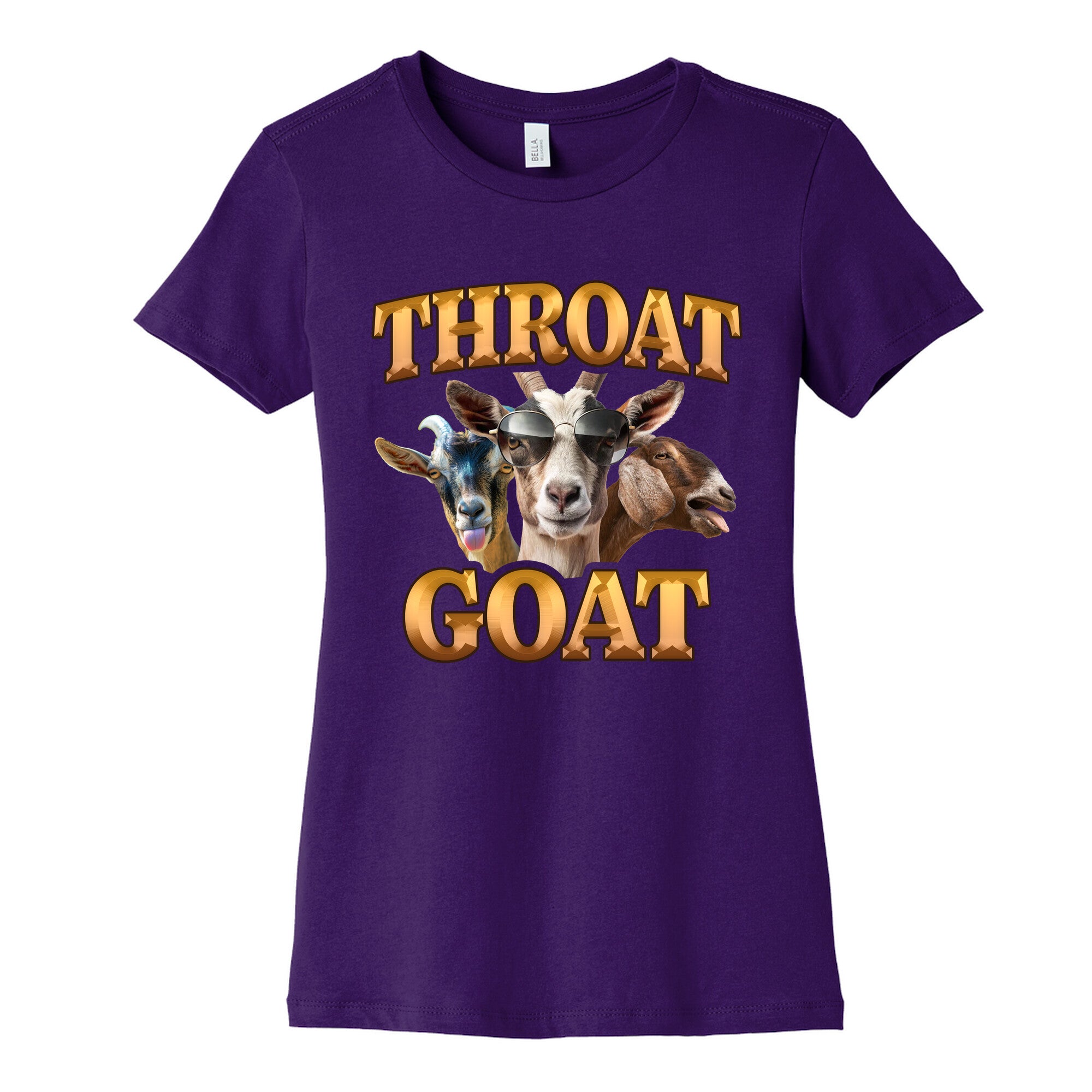 Throat Goat Womens Cotton Tee