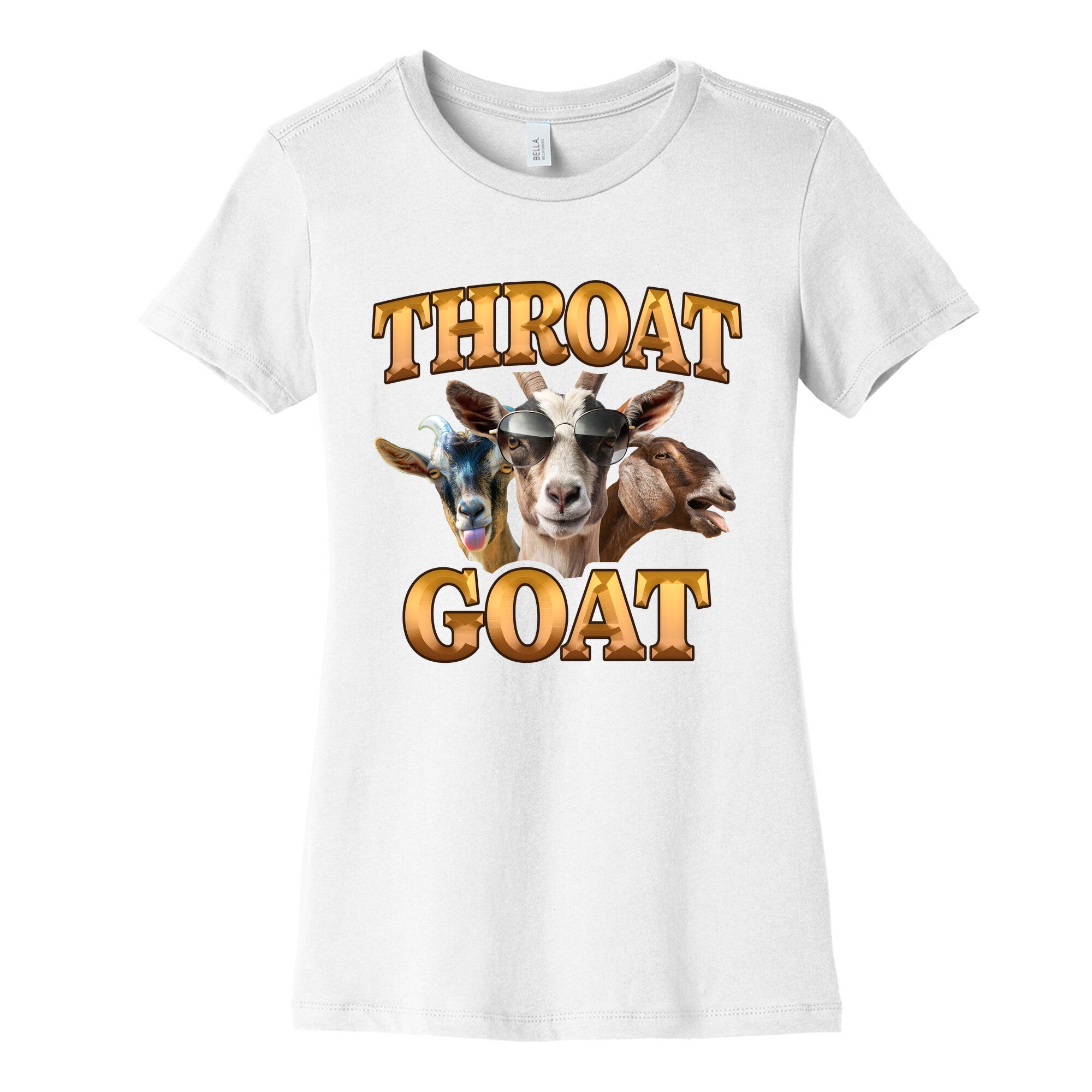 Throat Goat Womens Cotton Tee
