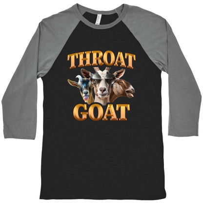 Throat Goat Baseball Tee