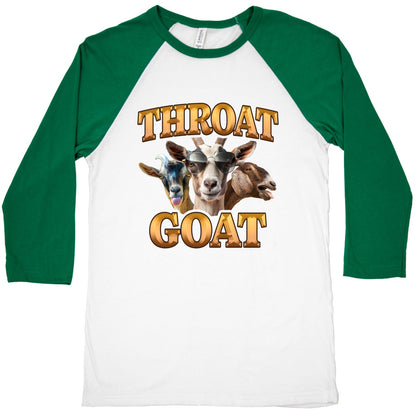 Throat Goat Baseball Tee