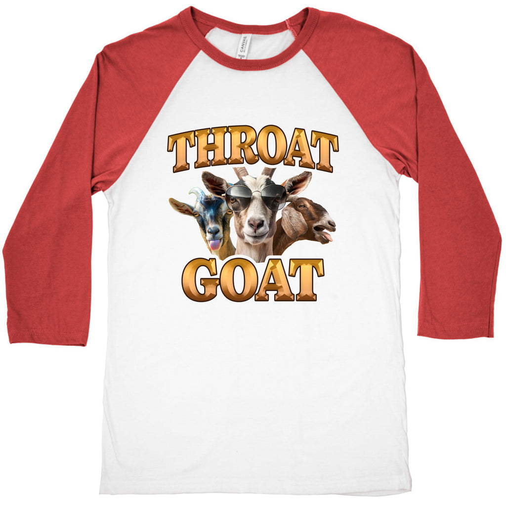 Throat Goat Baseball Tee