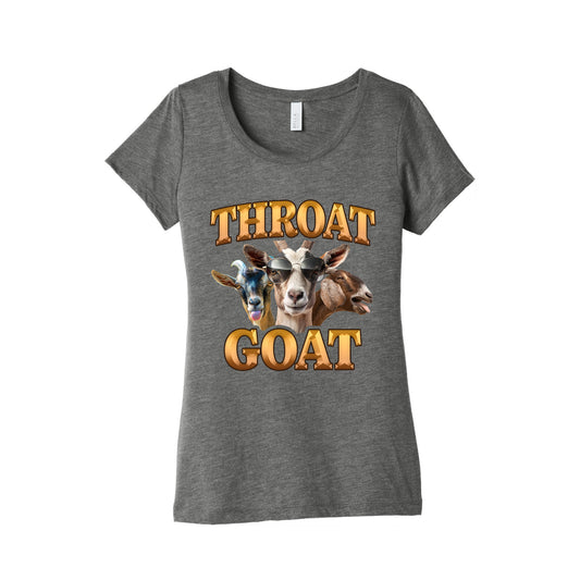 Throat Goat Womens Triblend Tee