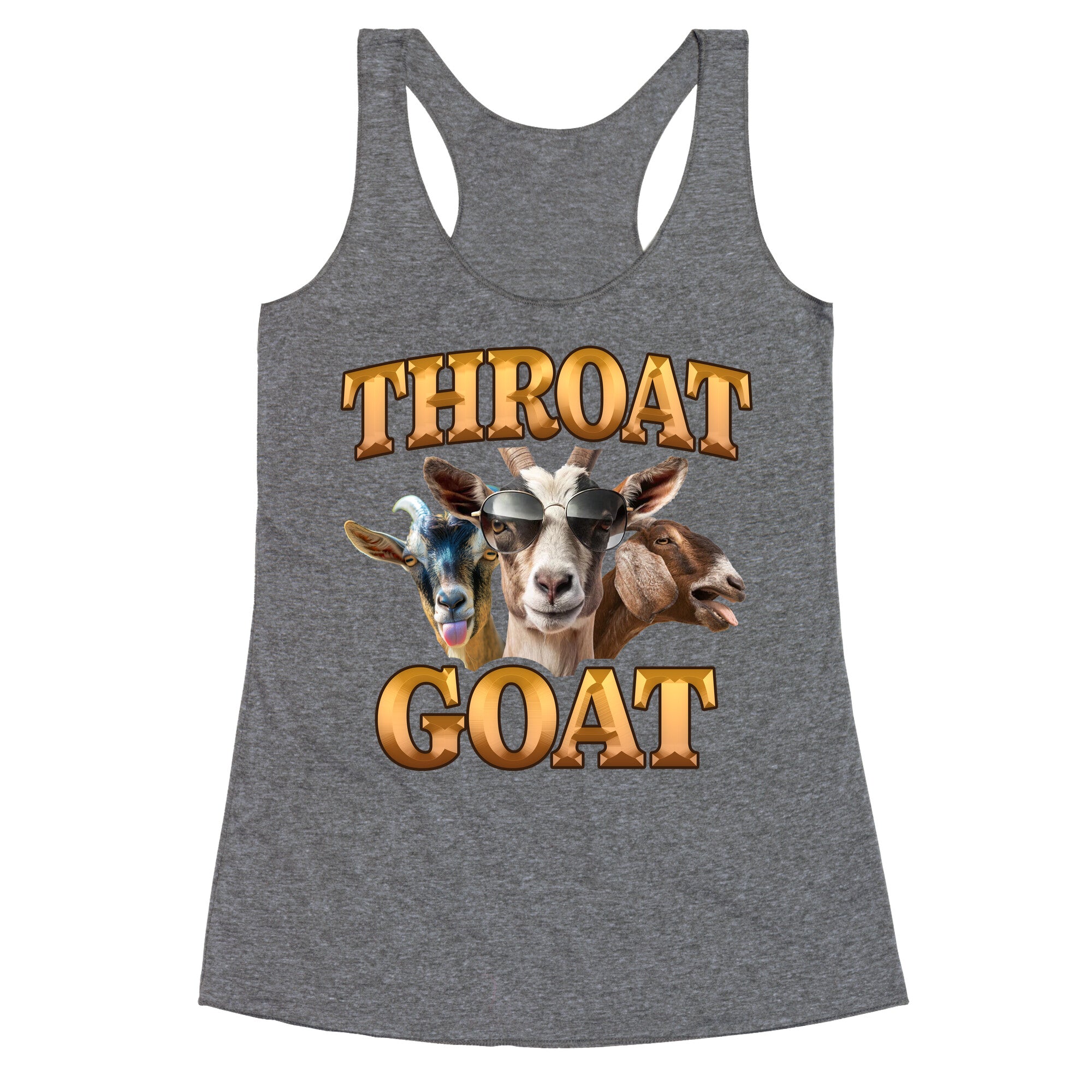Throat Goat Racerback Tank