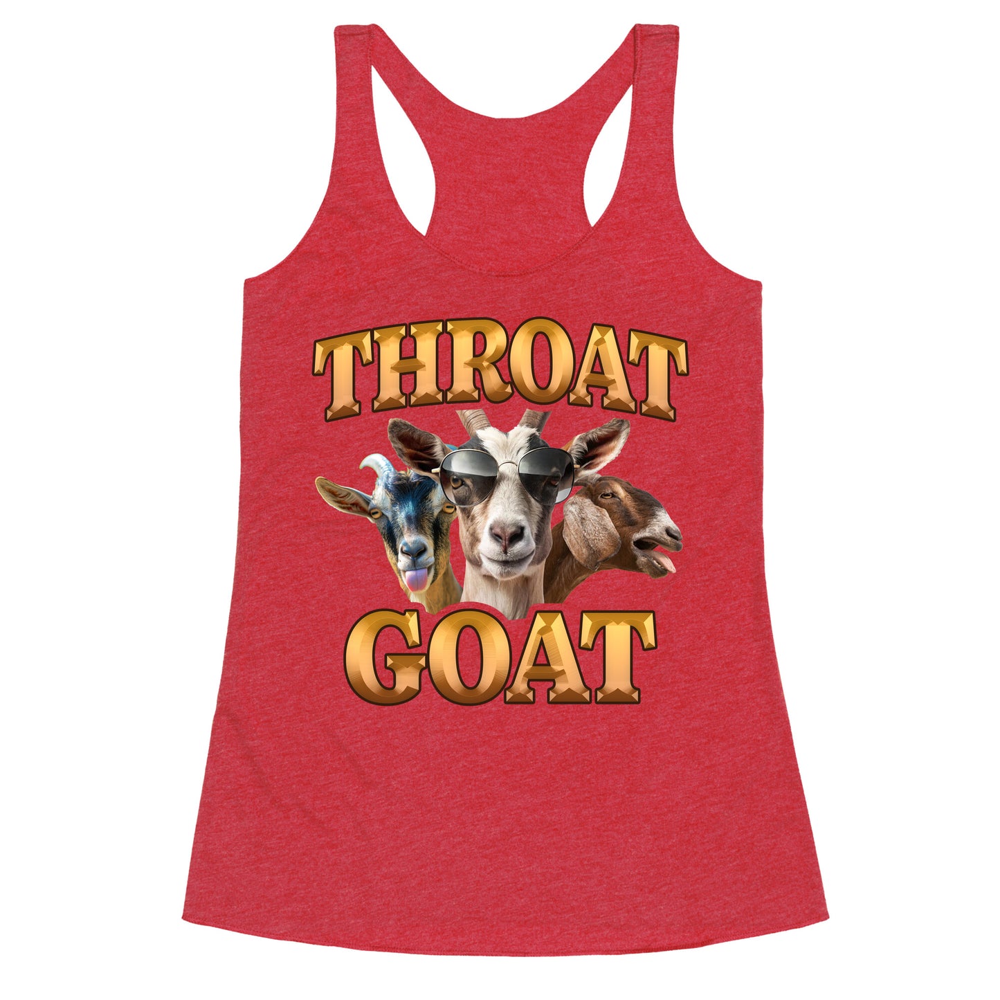 Throat Goat Racerback Tank
